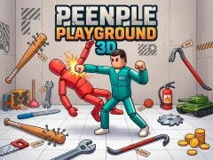 Cluiche People Playground 3D ar líne