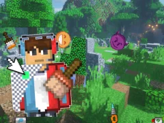 Cluiche Draw a skin for Mineblock with physics ar líne