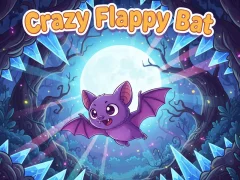 Cluiche Crazy Flappy Bat ar líne