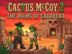 Cluiche Cactus McCoy 2: Calavera Ruins ar líne