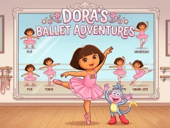 Cluiche Dora's Ballet Adventures ar líne
