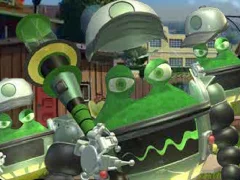 Cluiche Jimmy Neutron Backyard Smashball ar líne