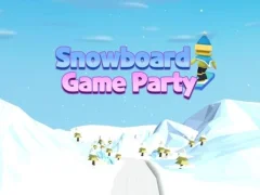 Cluiche Snowboard Game Party ar líne