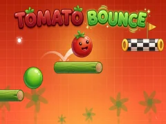 Cluiche Tomato Bounce ar líne