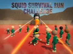 Cluiche Squid Survival Run Challenge ar líne