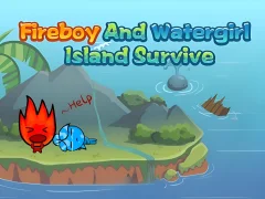 Cluiche Fireboy and Watergirl Island Survive ar líne