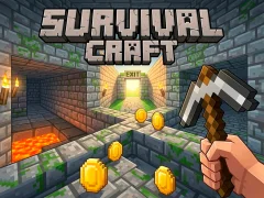 Cluiche Survival Craft ar líne