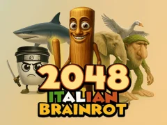 Cluiche 2048 Italian Brainrot ar líne