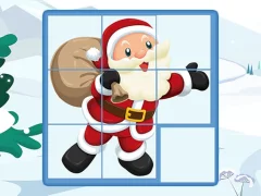Cluiche Santa Puzzles ar líne