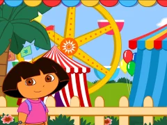 Cluiche Dora The explorer Dora's Carnival Adventure ar líne