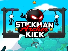 Cluiche Stickman Archer Kick ar líne