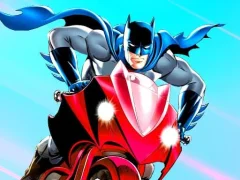 Cluiche Batman Motorbike Racing ar líne