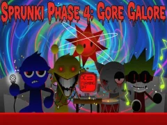 Cluiche Sprunki Phase 4: Gore Galore ar líne