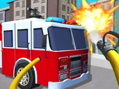 Cluiche Fire Truck Driving Simulator ar líne