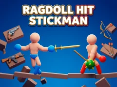 Cluiche Ragdoll Hit Stickman ar líne