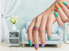 Cluiche Nail Art Puzzle ar líne