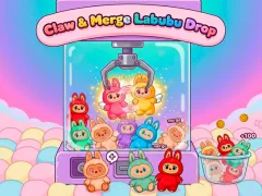 Cluiche Claw & Merge Labubu Drop ar líne