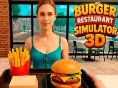 Cluiche Burger Restaurant Simulator 3D ar líne