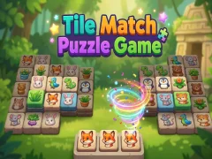 Cluiche Tile Match Puzzle Game ar líne