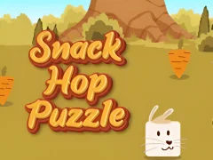 Cluiche Snack Hop Puzzle ar líne