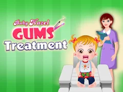 Cluiche Baby Hazel Gums Treatment ar líne