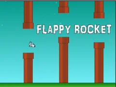 Cluiche Flappy Rocket ar líne
