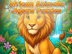 Cluiche African Animals: Jigsaw Puzzles ar líne