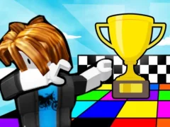 Cluiche Color Race Obby ar líne