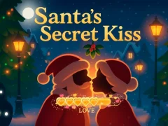 Cluiche Santa's Secret Kiss ar líne