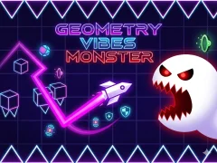 Cluiche Geometry Vibes Monster ar líne