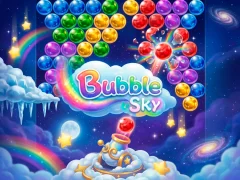 Cluiche Bubble Sky ar líne