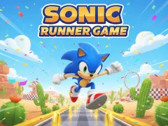 Cluiche Sonic Runner Game ar líne