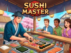 Cluiche Sushi Master ar líne
