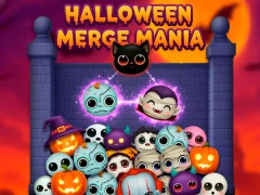 Cluiche Halloween Merge Mania ar líne