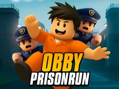 Cluiche Obby Prison Run ar líne