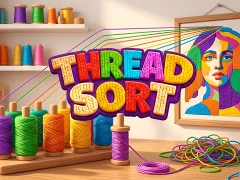 Cluiche Thread Sort ar líne