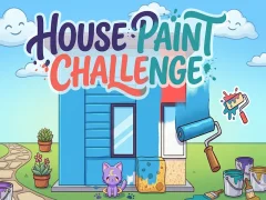 Cluiche House Paint Challenge ar líne