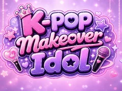 Cluiche K-pop Makeover Idol ar líne