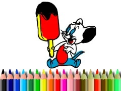 Cluiche Back To School: Mouse Coloring ar líne