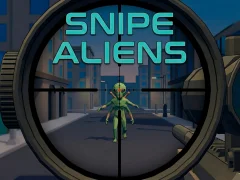 Cluiche Snipe Aliens ar líne
