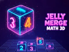 Cluiche Jelly Merge Math 3D ar líne