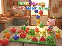 Cluiche Farm House Crash Match Game ar líne