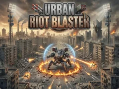 Cluiche Urban Riot Blaster ar líne