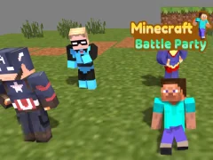 Cluiche Minecraft Battle Party ar líne