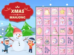 Cluiche Xmas Mahjong ar líne