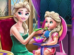 Cluiche Ice Queen Toddler Feed ar líne