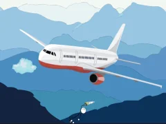 Cluiche Stickman Escape - Plane and Ship ar líne
