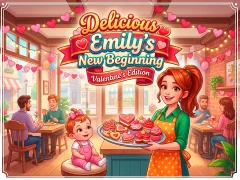 Cluiche Delicious Emily's New Beginning Valentines Edition ar líne