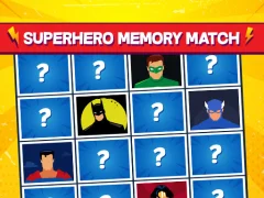 Cluiche Superhero Memory Match ar líne
