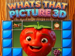Cluiche Whats That Picture 3D ar líne